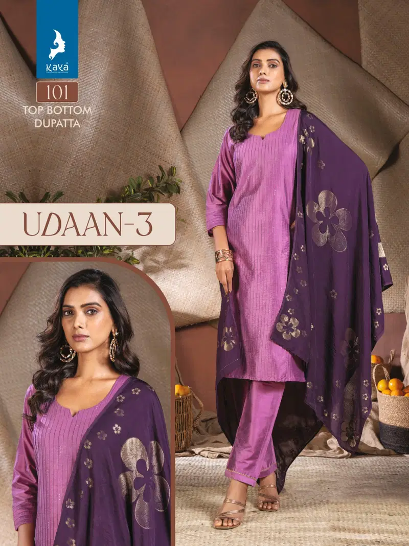 Kaya Laali Vichitra Silk Kurti Bottom With Dupatta Collection